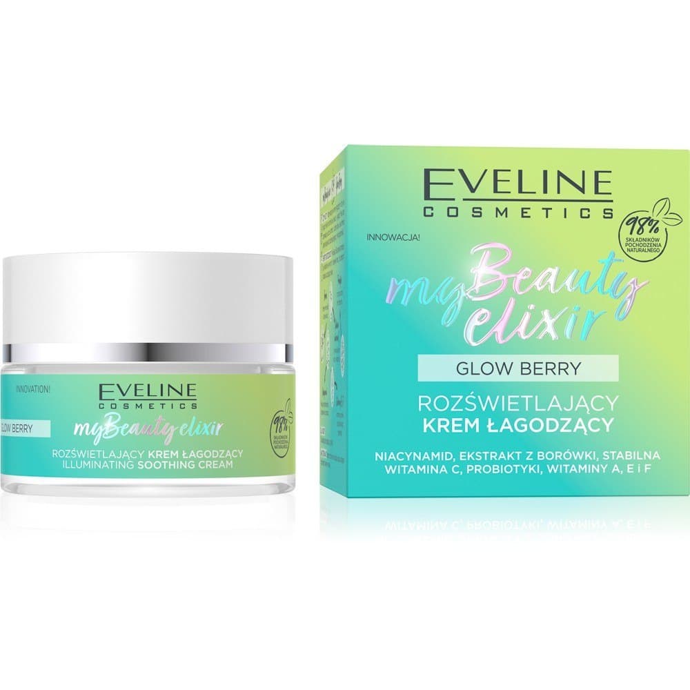 

Eveline My Beauty Elixir Rozświetlający Krem łagodzący - każdy rodzaj cery 50ml