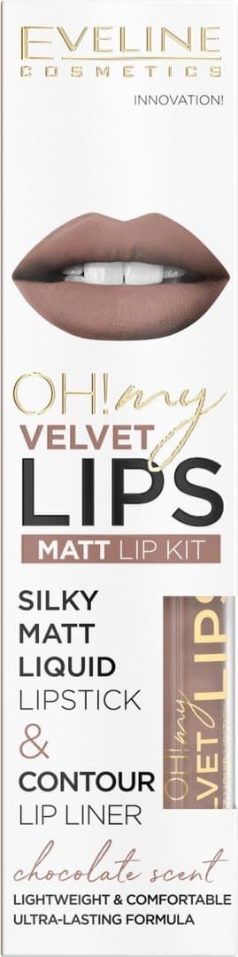 

Eveline OH! My Lips Zestaw do makijażu ust (Pomadka+Konturówka)