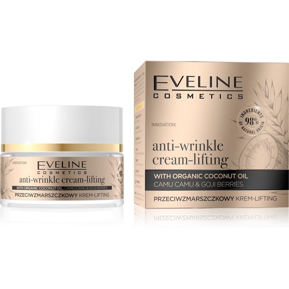 

Eveline Bio Organic Gold Przeciwzmarszczkowy Krem Liftingujący Jagody Camu Camu+Goji