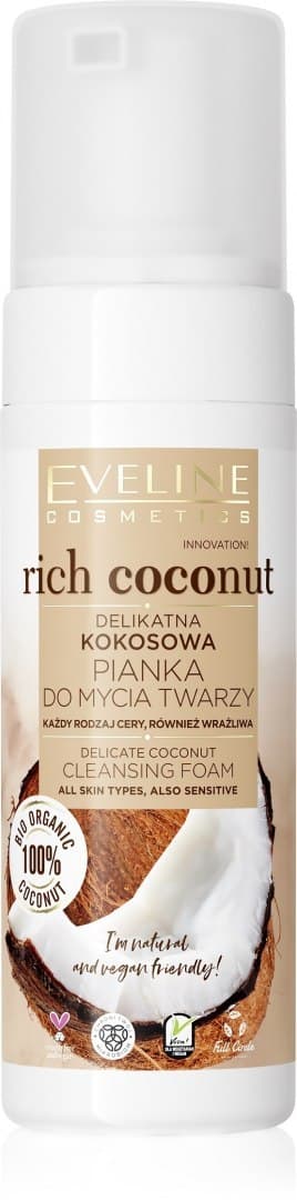 

Eveline Rich Coconut Pianka do mycia twarzy