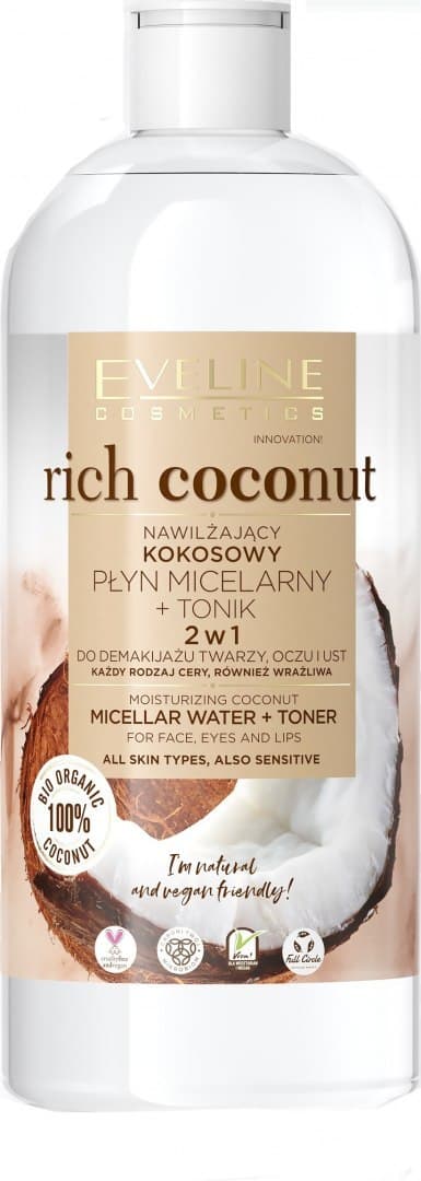 

Eveline Rich Coconut Płyn micelarny 2w1