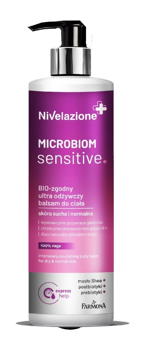 

Farmona Nivelazione BIO-zgodny ultra odżywczy balsam do ciała Microbiom Sensitive 400ml