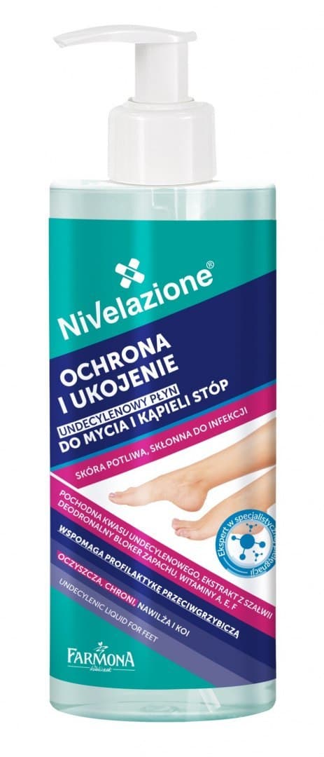 

Farmona Nivelazione Stopy Undecylenowy płyn do mycia i kąpieli stóp 250ml
