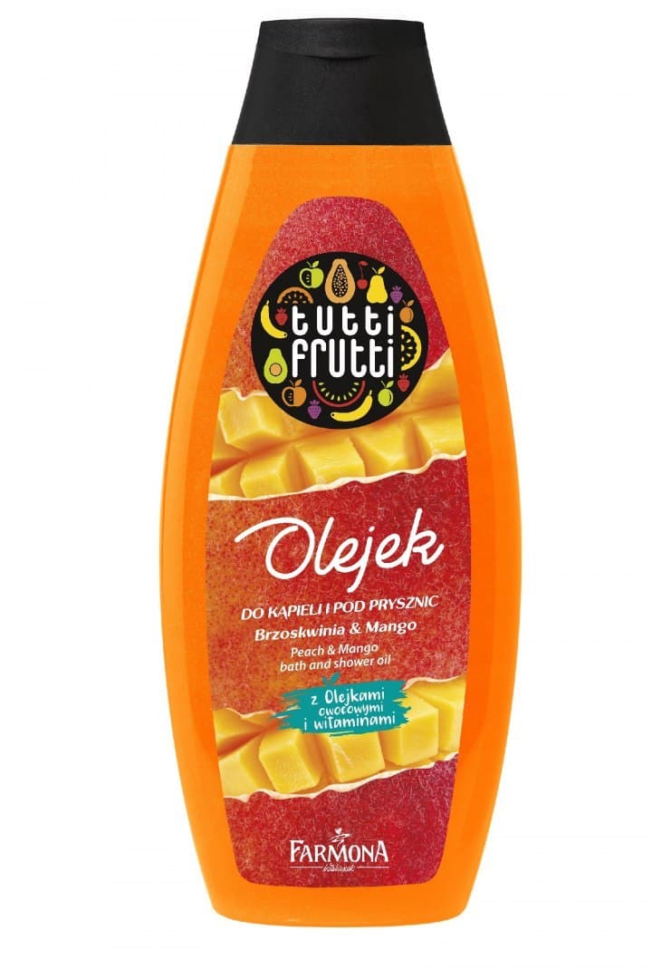 

Farmona Tutti Frutti Olejek do kąpieli i pod prysznic Mango & Brzoskwinia 425ml