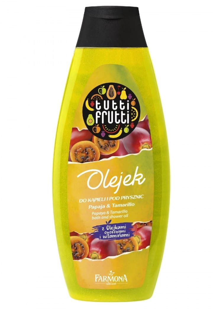 

Farmona Tutti Frutti Olejek do kąpieli I pod prysznic Papaja & Tamarillo 425ml