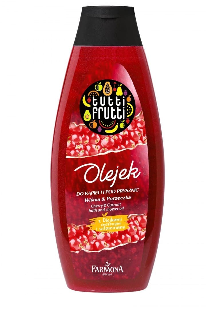 

Farmona Tutti Frutti Olejek do kąpieli i pod prysznic Wiśnia & Porzeczka 425ml