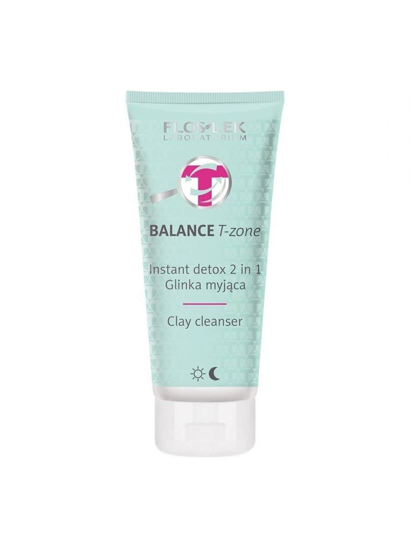 

Floslek Balance T-Zone Glinka myjąca Instant Detox 2w1 do cery mieszanej 125ml