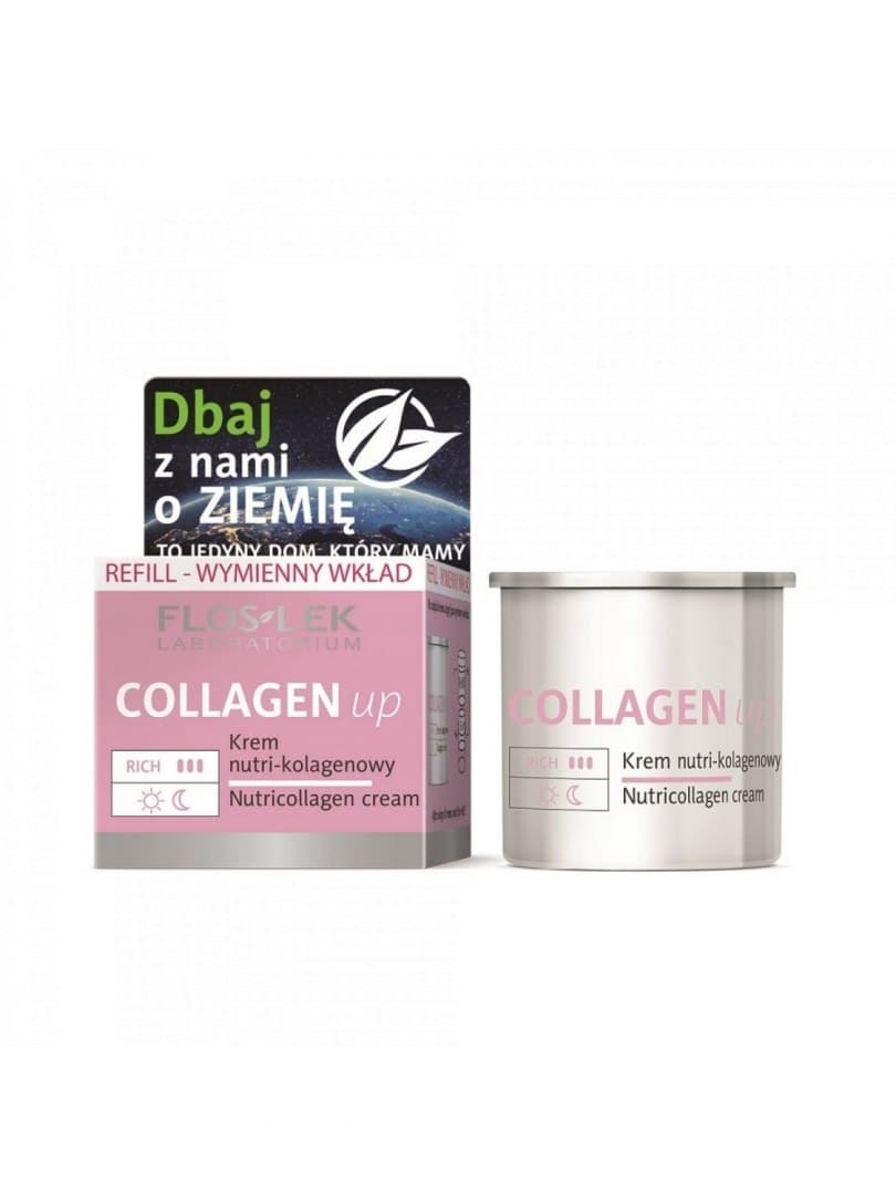 

Floslek Collagen Up Krem nutri - kolagenowy na dzień i noc - wymienny wkład 50ml