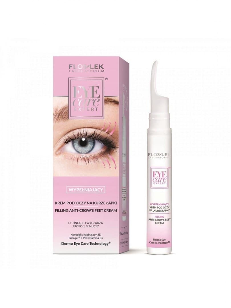 

Floslek Eye Care Expert Krem na "kurze łapki" wypełniający zmarszczki 15ml