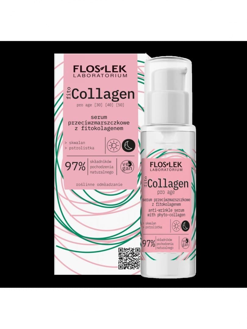 

Floslek Fito Collagen Serum przeciwzmarszczkowe z fitokolagenem