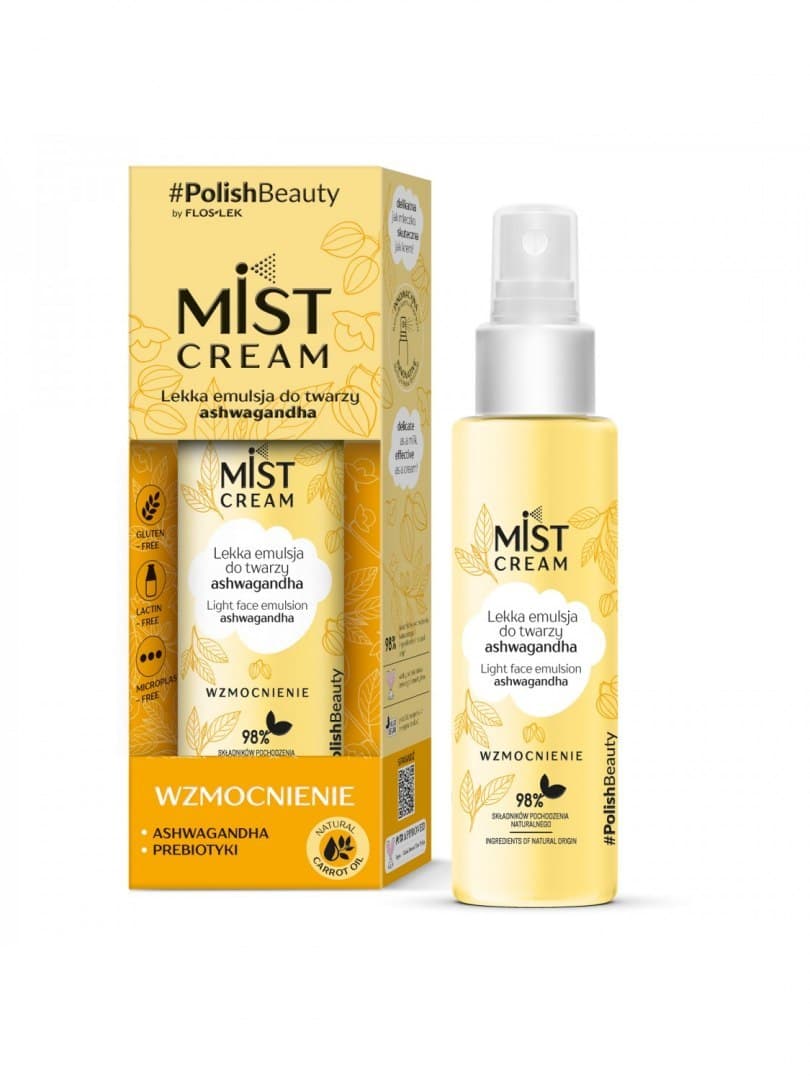 

Floslek Mist Cream Lekka Emulsja do twarzy ashwagandha