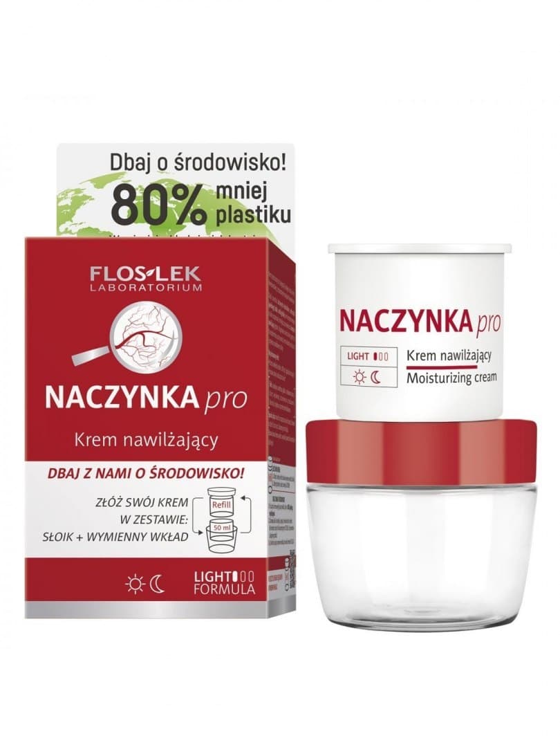 

Floslek Naczynka Pro Krem nawilżający Ekologiczne opakowanie
