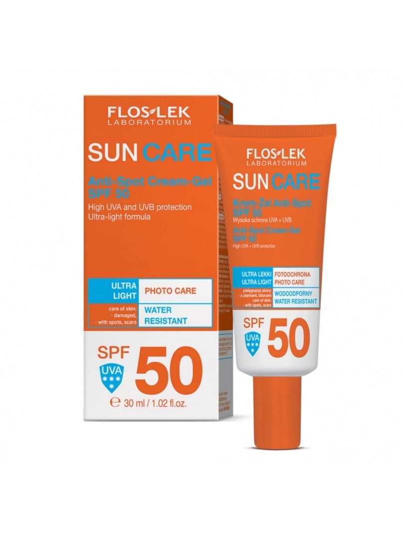 

Floslek Sun Care Krem-żel Anti-Spot SPF 50 30ml