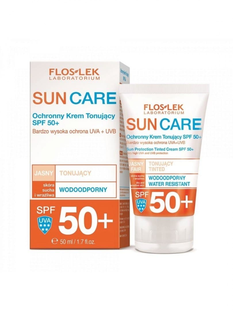 

Floslek Sun Care Krem ochronny tonujący SPF 50+ - cera sucha i wrażliwa 50ml
