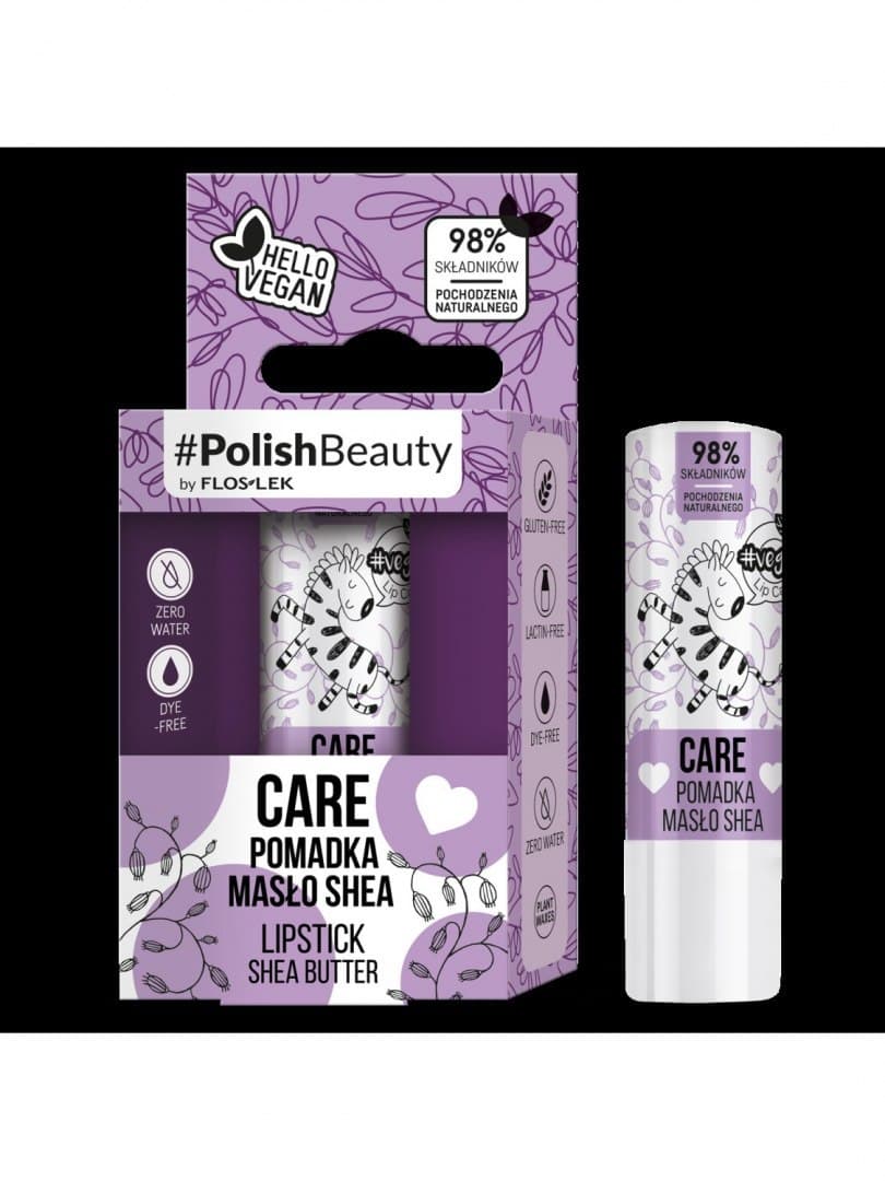 

FLOS*LIP CARE VEGE Pomadka z masłem Shea