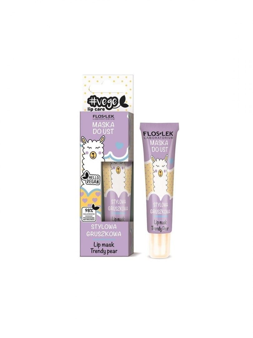 

Floslek Lip Care Vege Maska do ust Stylowa Gruszkowa 14g