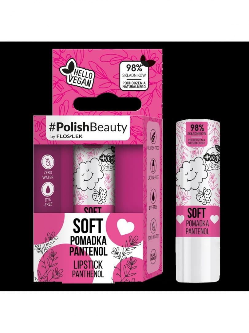 

FLOS*LIP CARE VEGE Pomadka z panthenolem