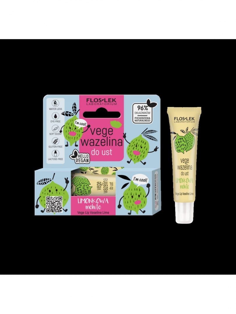 

Floslek Lip Care Vege Wazelina do ust Mohito - limonkowa 10g
