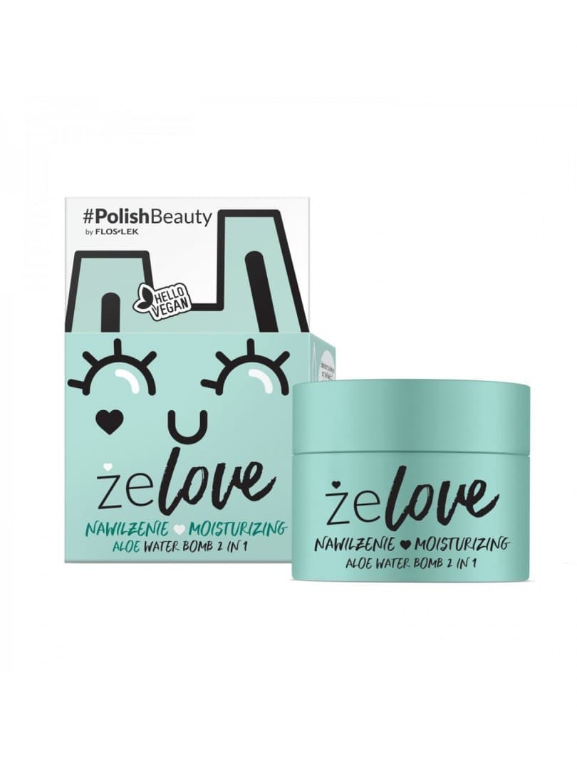 

Floslek ŻeLove Żel nawilżający do twarzy Aloe Water Bomb 2in1 50ml