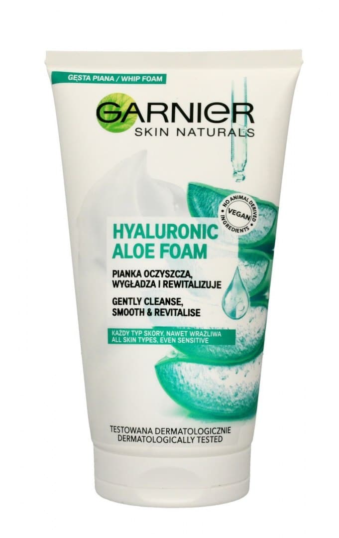 

Garnier Skin Naturals Hyaluronic Aloe Pianka oczyszczająca do twarzy 150ml