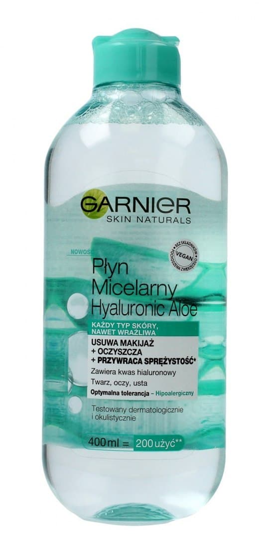 

Garnier Skin Naturals Hyaluronic Aloe Płyn micelarny do demakijażu 400ml