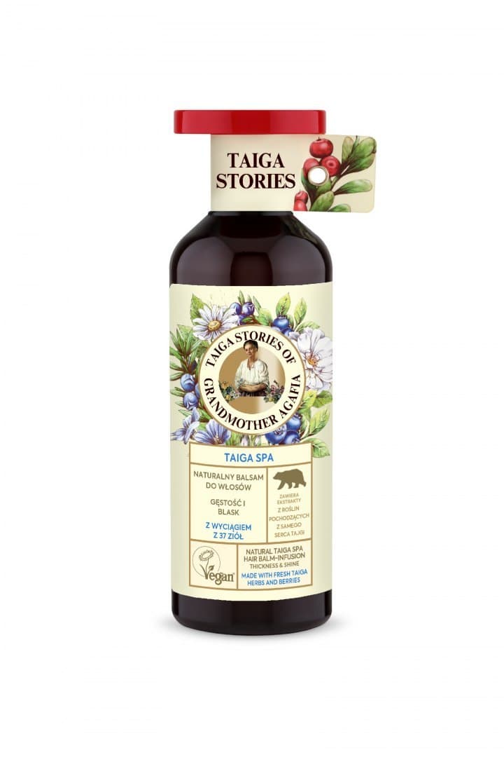 

Agafia Naturalny Balsam Do Włosów Nadający Gęstość i Blask