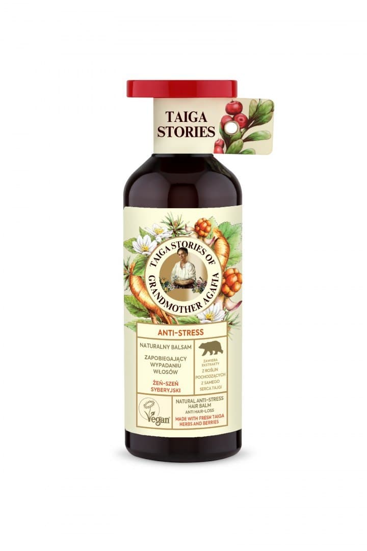 

Agafia Taiga Stories Naturalny Balsam zapobiegający wypadaniu włosów