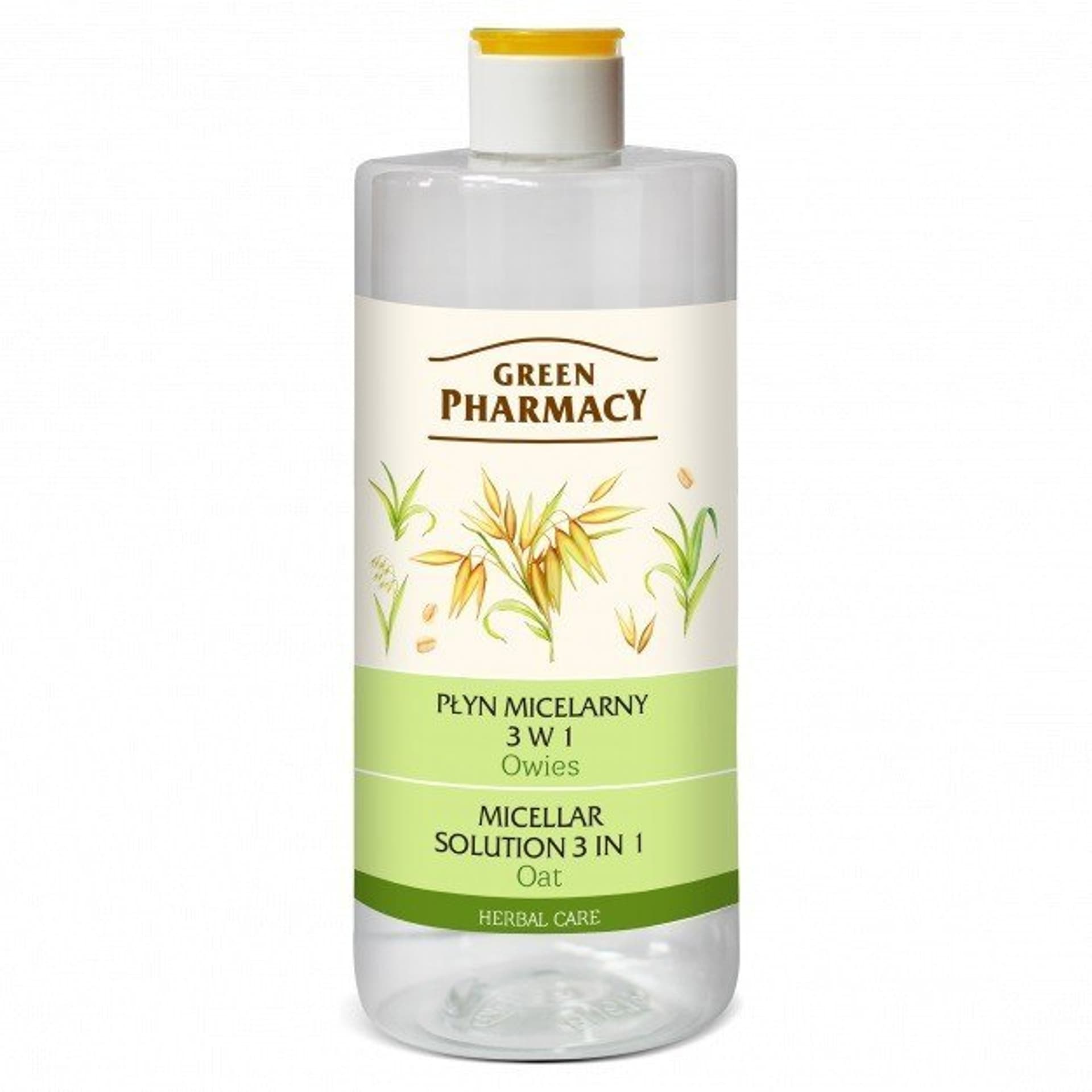 

Green Pharmacy Płyn micelarny 3w1 z ekstraktem z owsa 500ml