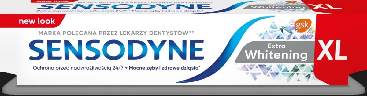 

Sensodyne Extra Whitening pasta do zębów 100ml