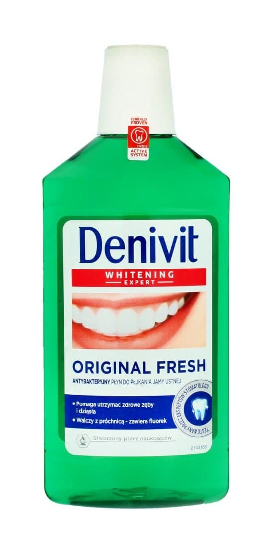 

Denivit Płyn do płukania jamy ustnej Original Fresh 500ml