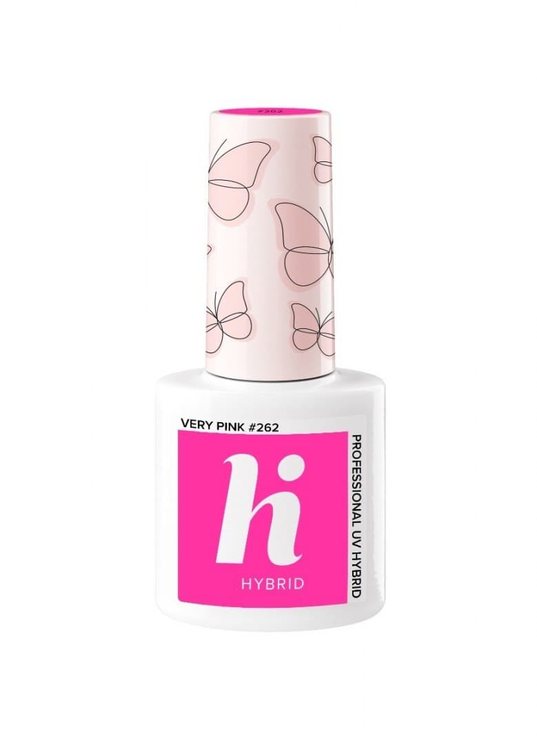 

Hi Hybrid Lakier hybrydowy Butterfly Color262 Very Pink 5ml