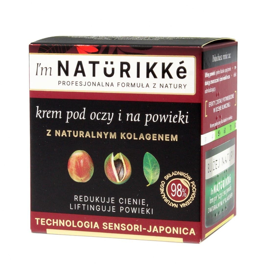 

I`m Naturikke Krem pod oczy i na powieki z naturalnym kolagenem 15ml