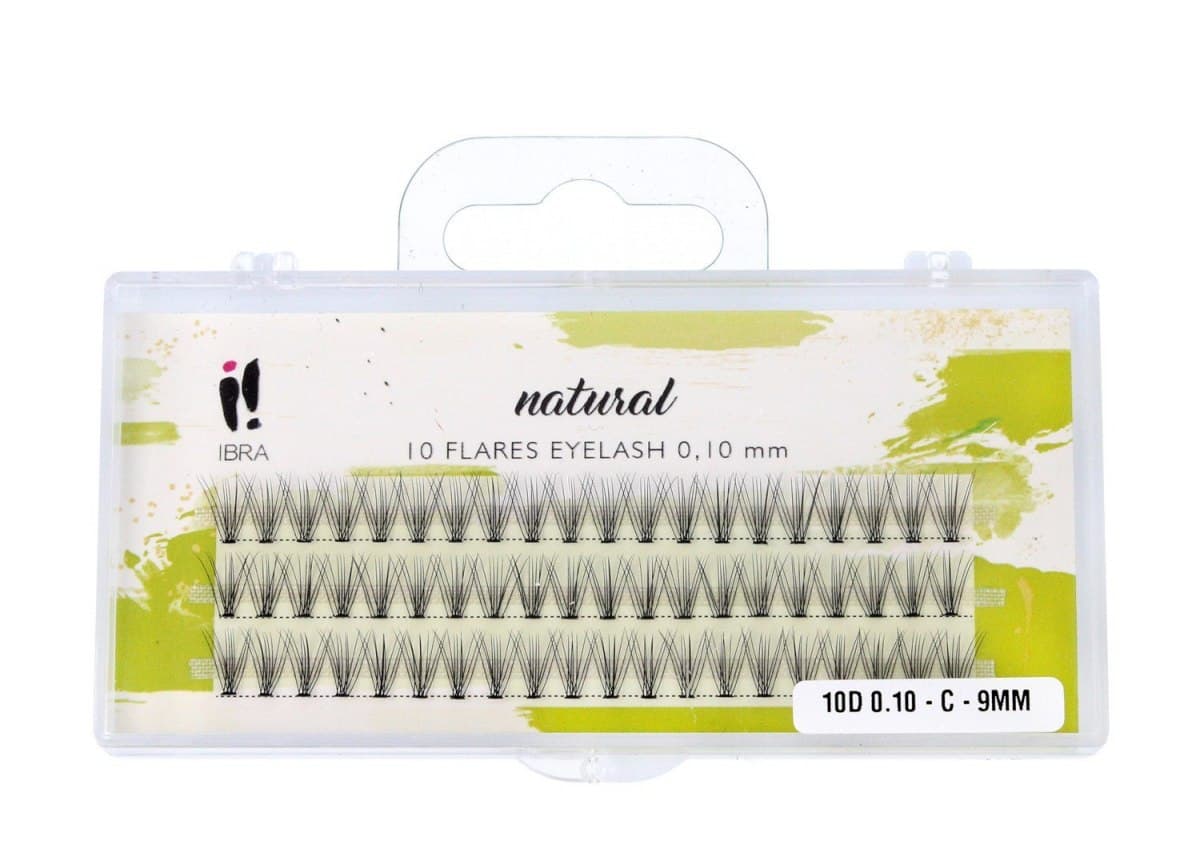

Ibra Kępki rzęs Naturals 0.10-C-9 mm 1op.