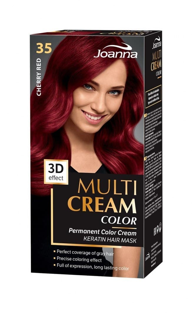 

Joanna Multi Cream Color Farba nr 35 Wiśniowa Czerwień