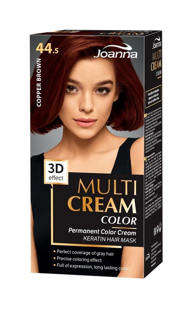 

Joanna Multi Cream Color Farba nr 44.5 Miedziany Brąz