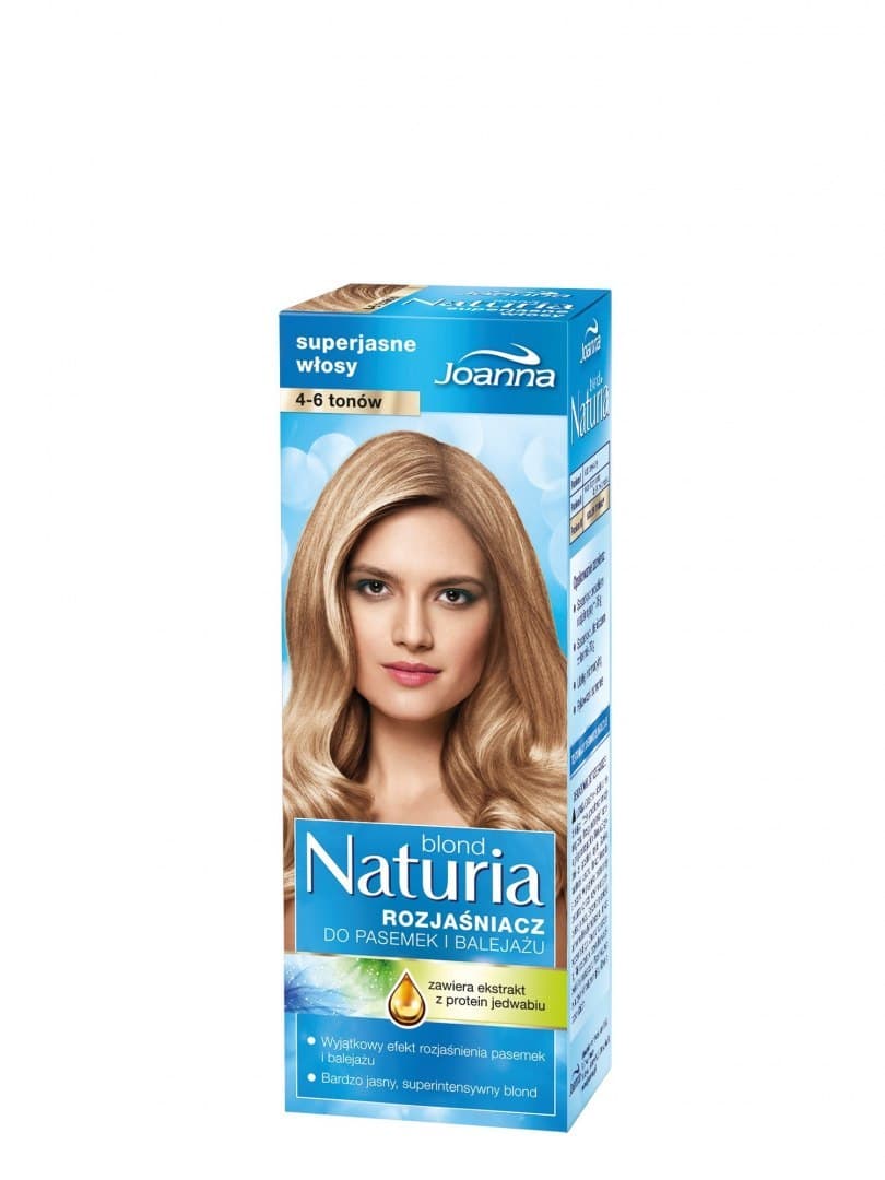 

Joanna Naturia Blond Rozjaśniacz do pasemek i balejażu 4-6 tonów 1op.