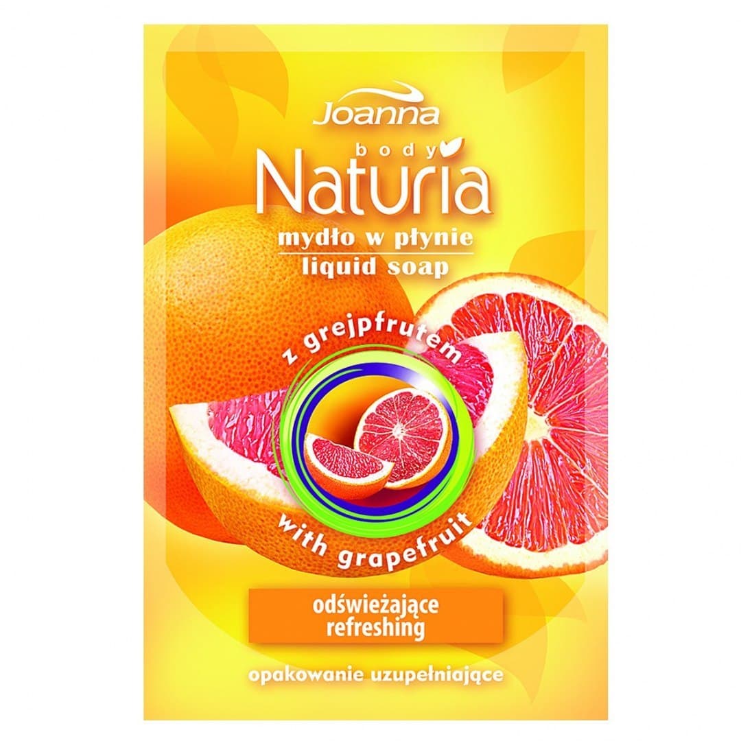

Joanna Naturia Body Mydło w płynie Grejpfrut zapas 300ml