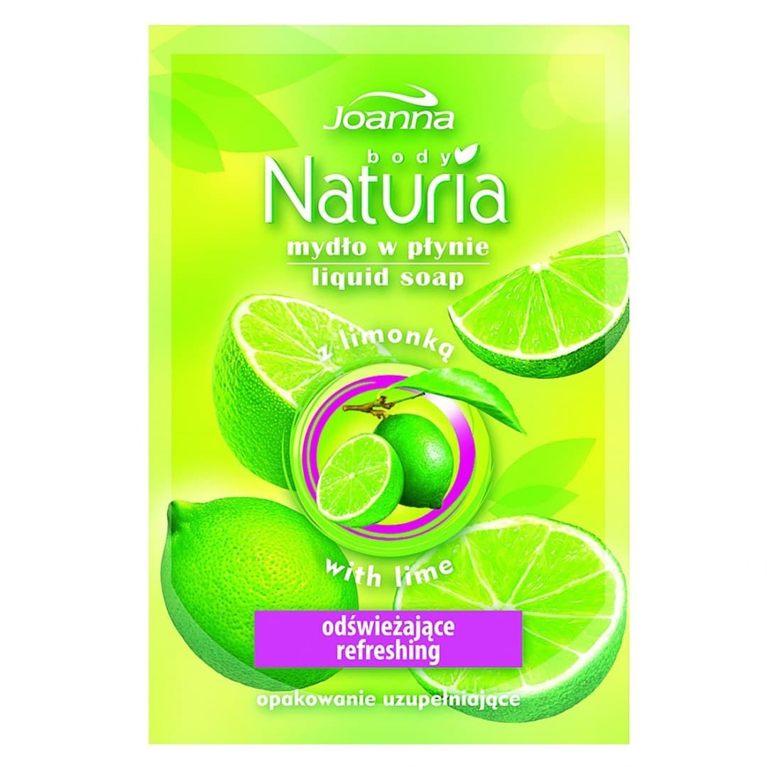 

Joanna Naturia Body Mydło w płynie Limonka zapas 300ml