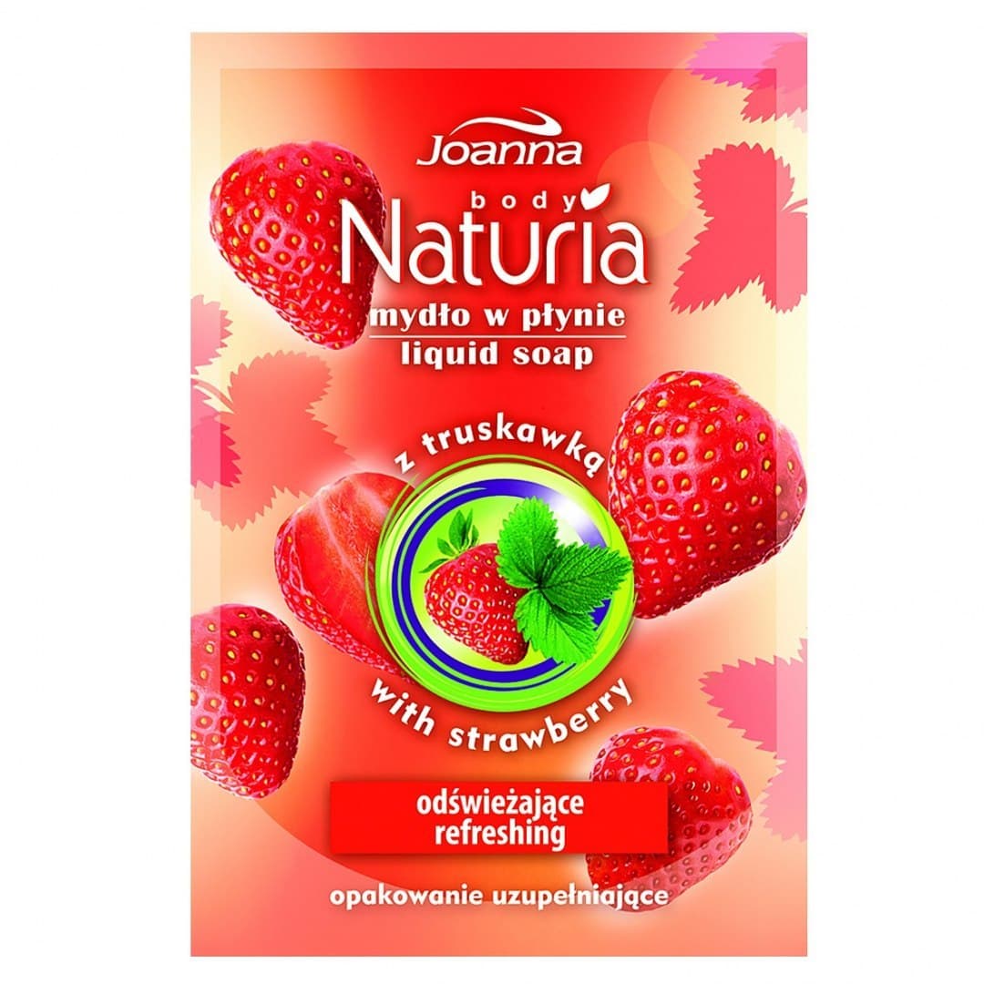 

Joanna Naturia Body Mydło w płynie Truskawka zapas 300ml