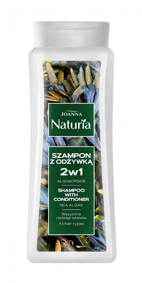 

Joanna Naturia Szampon do włosów 2w1 500ml Algi morskie