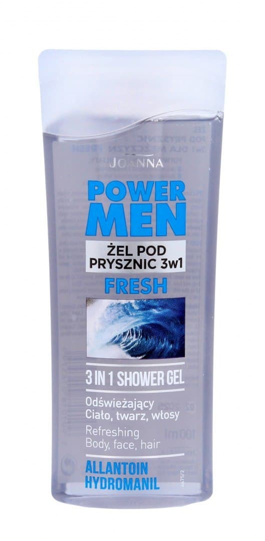 

Joanna Power Men Szampon-żel pod prysznic 3w1 100ml