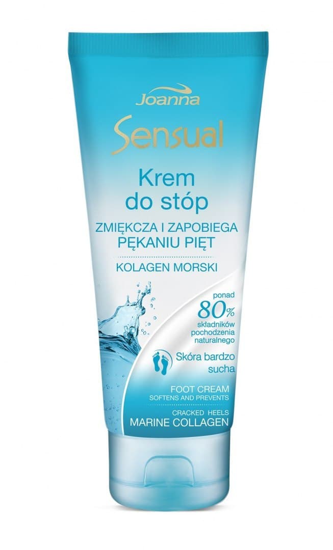 

Joanna Sensual Krem do stóp zmiękczający z kolagenem morskim 100g