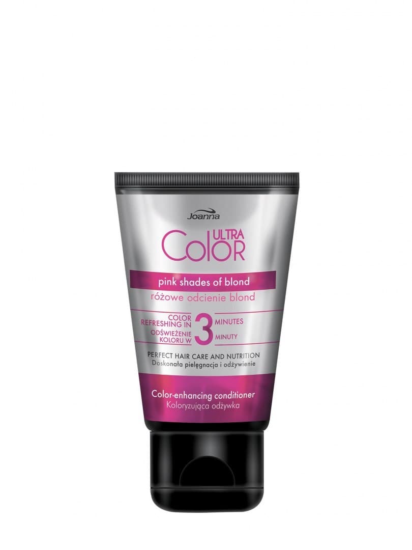 

Joanna Ultra Color Odżywka do włosów koloryzująca - różowe odcienie blond 100g