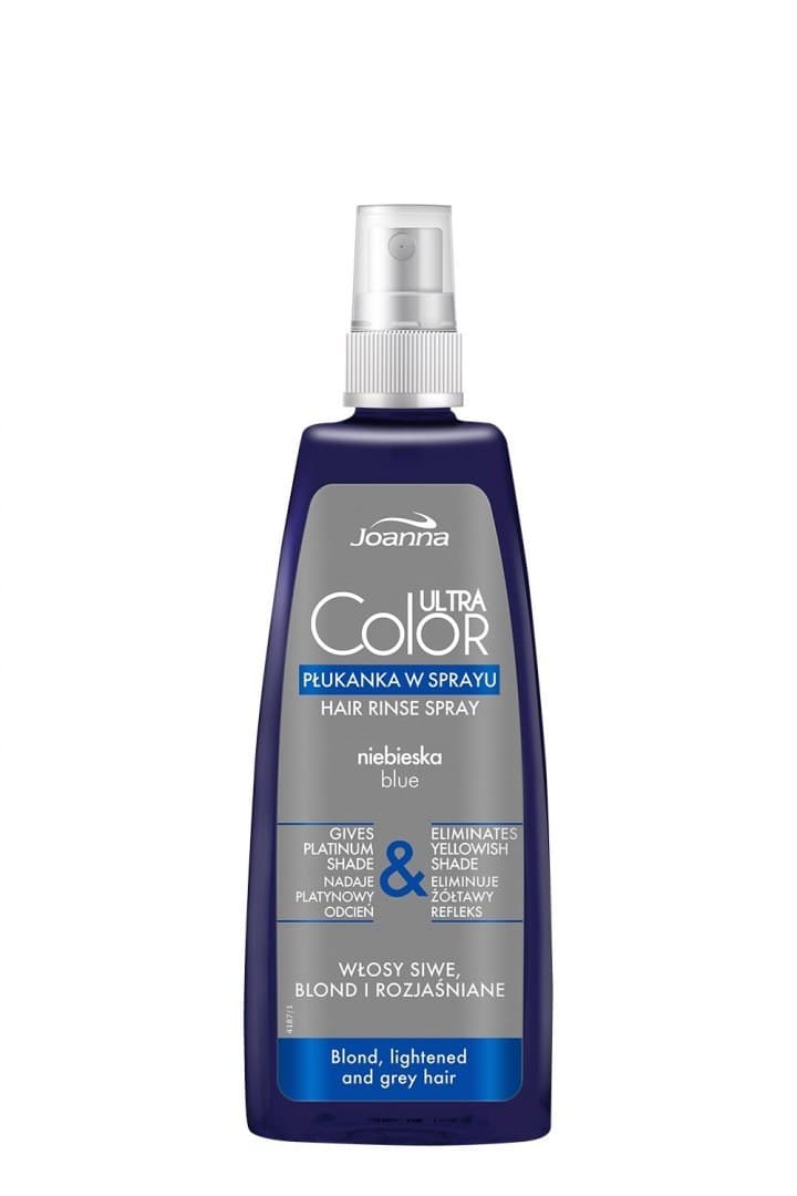

Joanna Ultra Color System Płukanka do włosów niebieska w sprayu 150ml