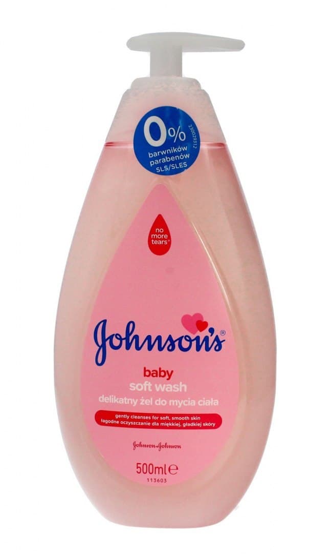 

Johnson's Baby Delikatny Żel do mycia ciała dla dzieci 500ml