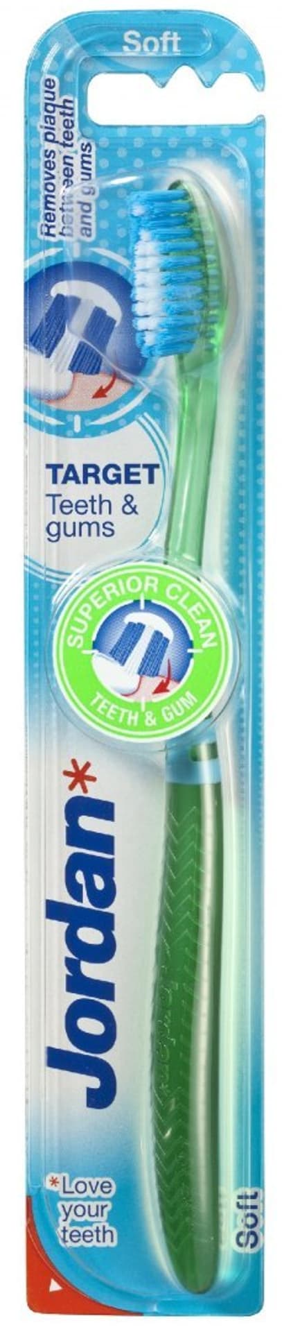 

Jordan Szczoteczka do zębów Target Teeth & Gums soft 1szt