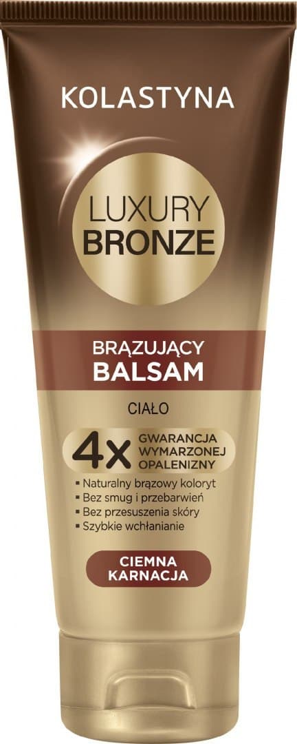

Kolastyna Luxury Bronze Balsam do ciała brązujący do ciemnej karnacji 200ml