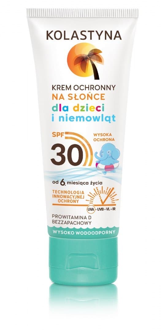 

Kolastyna Opalanie Krem ochronny na słońce dla dzieci i niemowląt SPF30 75ml