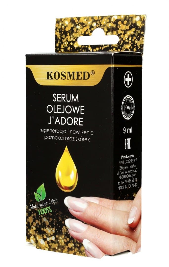 

Kosmed Serum olejowe J'Adore do paznokci i skórek 9ml