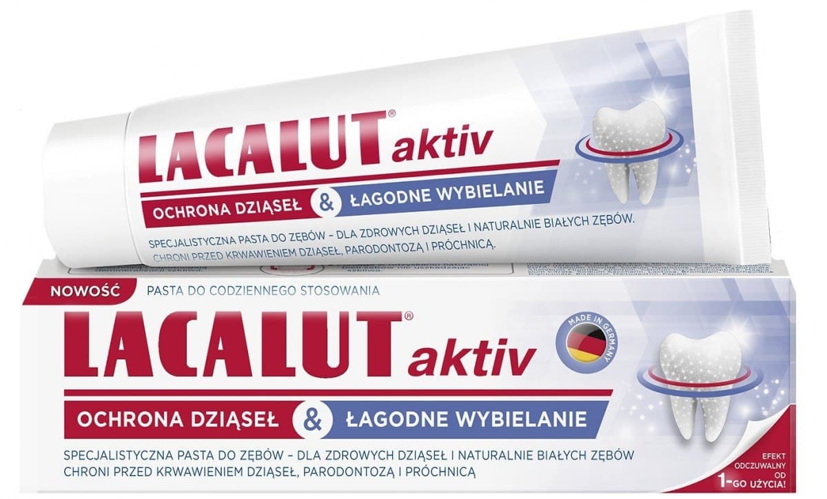 

Lacalut Aktiv Pasta do zębów Wybielanie 75ml